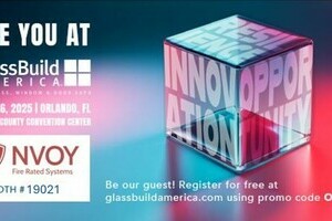 See you at GlassBuild America NOV 4-6 in Orlando. Be our guest! Register for free using promo code: ORL25
